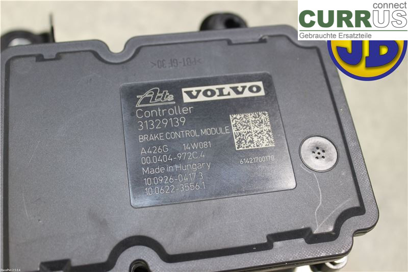 VOLVO V70    14-16 ABS Hydraulic unit 31400545 D5244T12