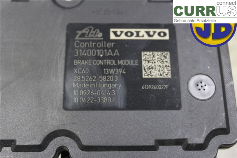 VOLVO V60  14-18 ABS Hydraulic unit 31400546 D4162T
