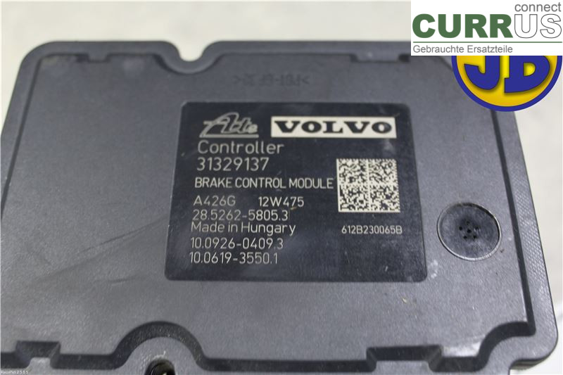 VOLVO V60  11-13 ABS Hydraulic unit 31329138 D4162T
