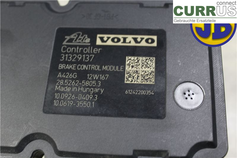 VOLVO V60  11-13 ABS Hydraulic unit 31329138 D4162T