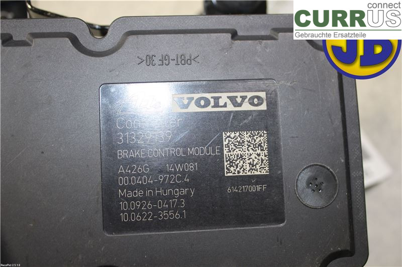 VOLVO XC70  14-16 ABS Hydraulic unit 31400545 D5244T15