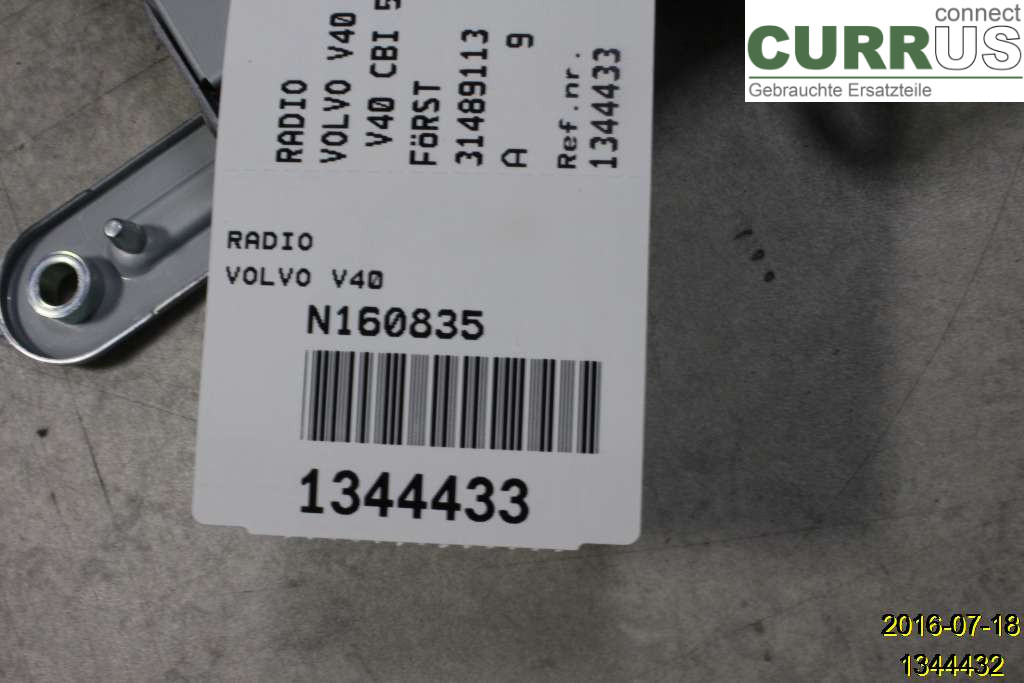 VOLVO V40  12-19 Unité hydraulique ABS 31423317 D4204T8