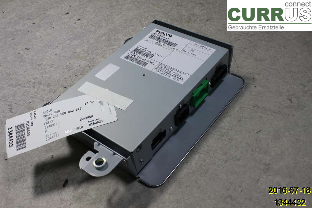 VOLVO V40  12-19 Unité hydraulique ABS 31423317 D4204T8