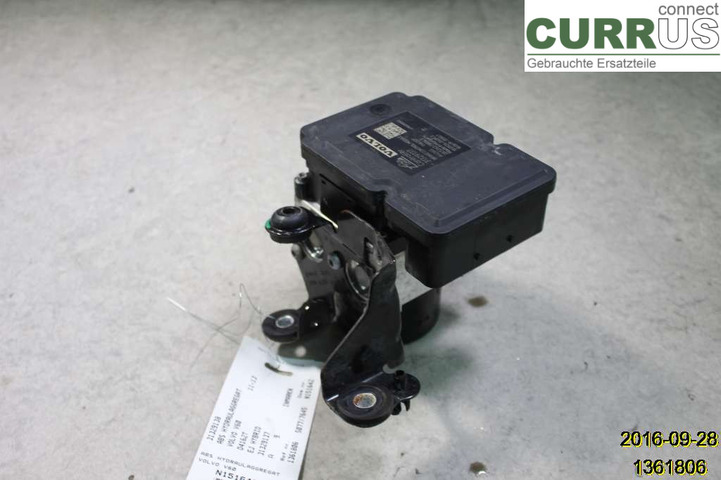 VOLVO V60  11-13 ABS Hydraulic unit 31329138 D4162T