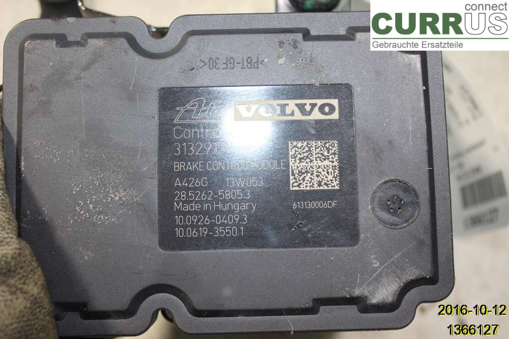 VOLVO S60      11-13 ABS Hydraulic unit 31329138 D5204T7