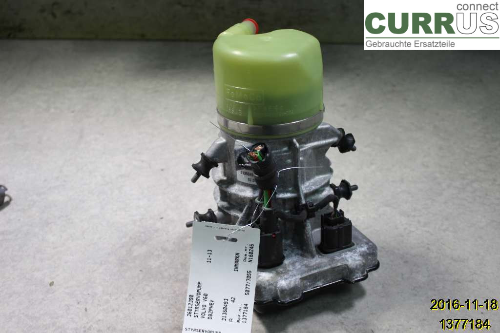 VOLVO V60  11-13 Power steering pump (electric) 36050681 D82PHEV