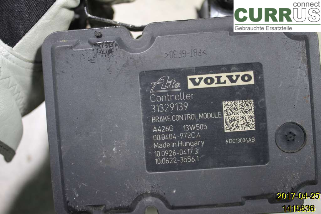 VOLVO V70    14-16 ABS hydraulisk enhet 31400545 D4162T