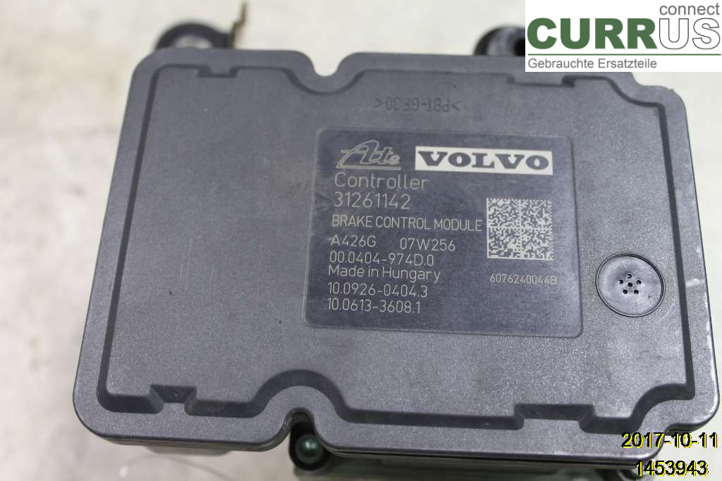 VOLVO V70      08-13 ABS Hydraulic unit 31261143 B5254T6