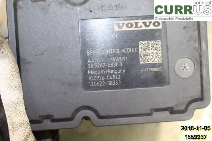 VOLVO V60 CROSS COUNTRY  16-18 ABS Hydraulic unit 31329138 D5244T21