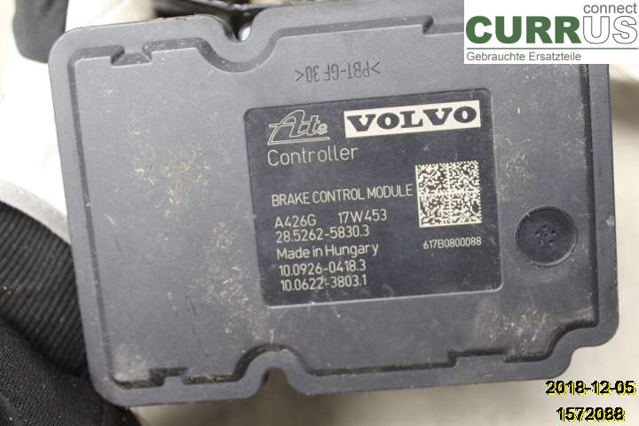 VOLVO S60  14-18 ABS hydraulisk enhed 31423350 B4154T4