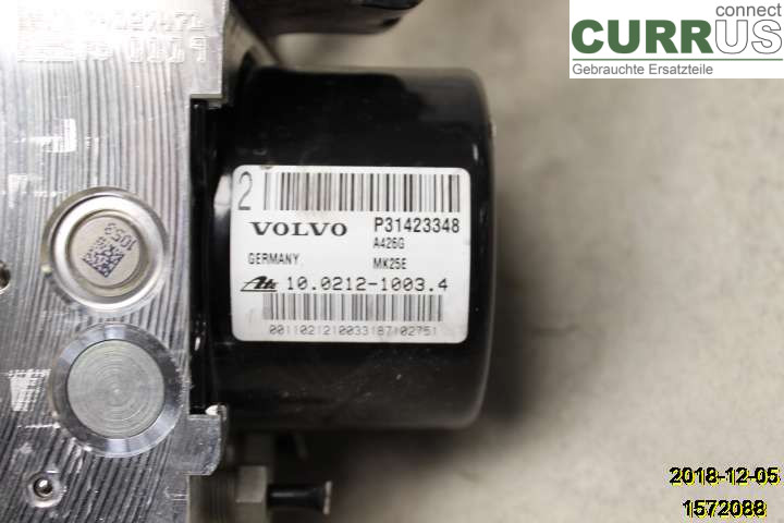 VOLVO S60  14-18 ABS hydraulisk enhed 31423350 B4154T4