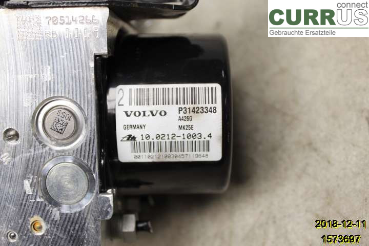 VOLVO V60 CROSS COUNTRY  16-18 ABS Hydraulic unit 31329138 D4204T14