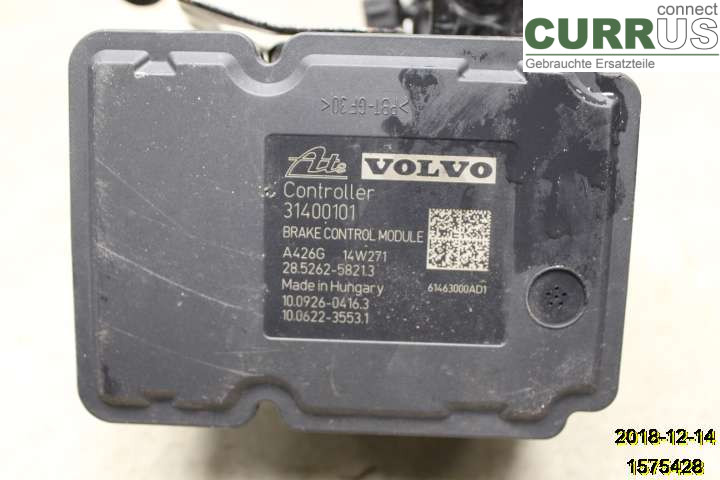 VOLVO V60  14-18 ABS Hydraulic unit 31329138 B5204T9