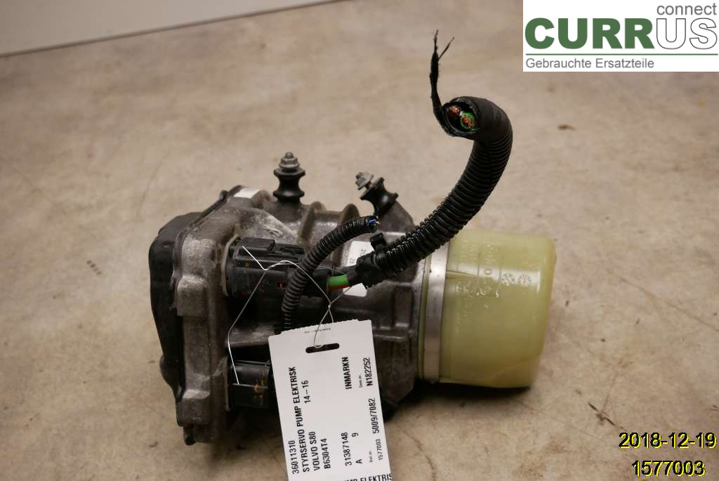 VOLVO S80  14-16 Power steering pump (electric) 36050681 B6304T4