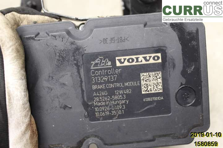 VOLVO V60  11-13 Unité hydraulique ABS 31329138 B4164T3