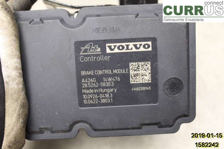 VOLVO V60  14-18 Unité hydraulique ABS 31329138 D5244T12