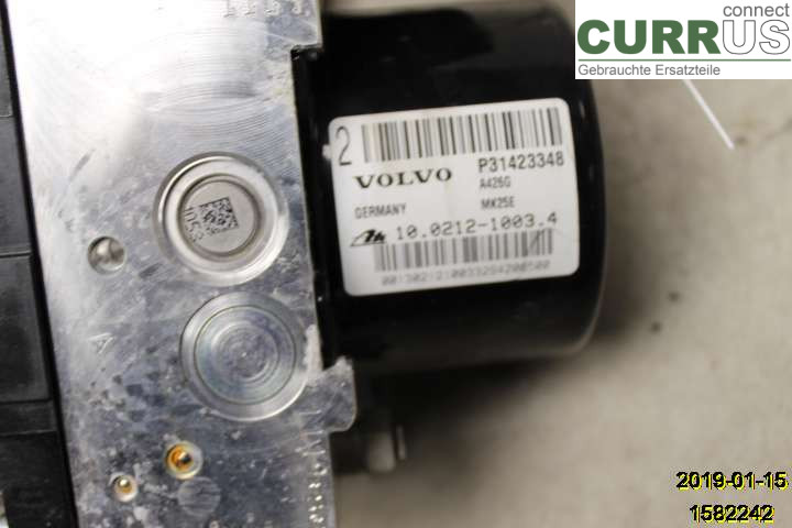 VOLVO V60  14-18 Unité hydraulique ABS 31329138 D5244T12