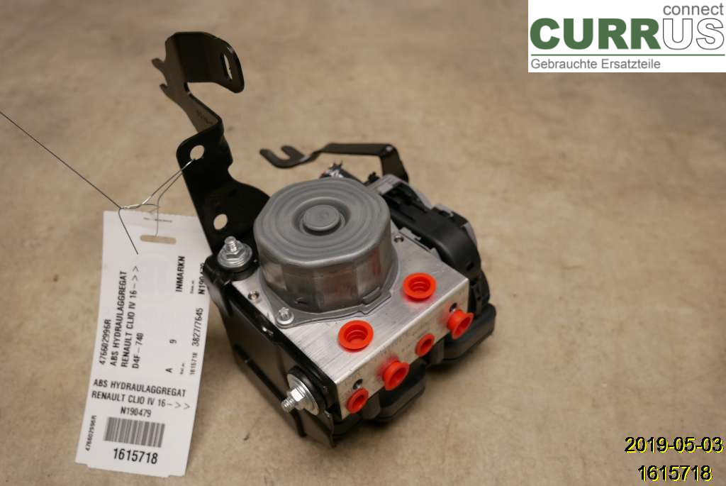 RENAULT CLIO IV   16-19 ABS Hydraulic unit 476605196R D4F-740