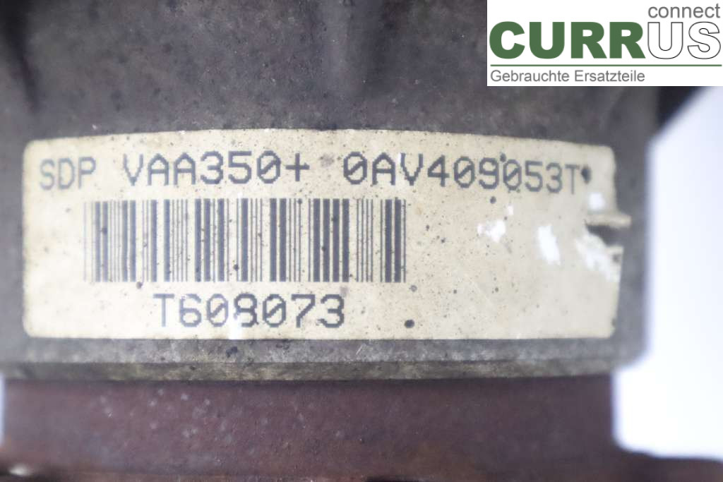 VW CADDY  11-15 Distribution gear box 0AV409053AG 2.0TDI 140HK