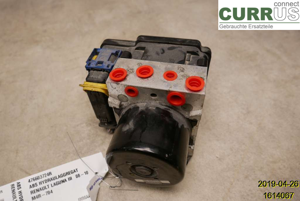 RENAULT LAGUNA III 08-10 ABS-Hydraulikeinheit 476603724R M4R-704