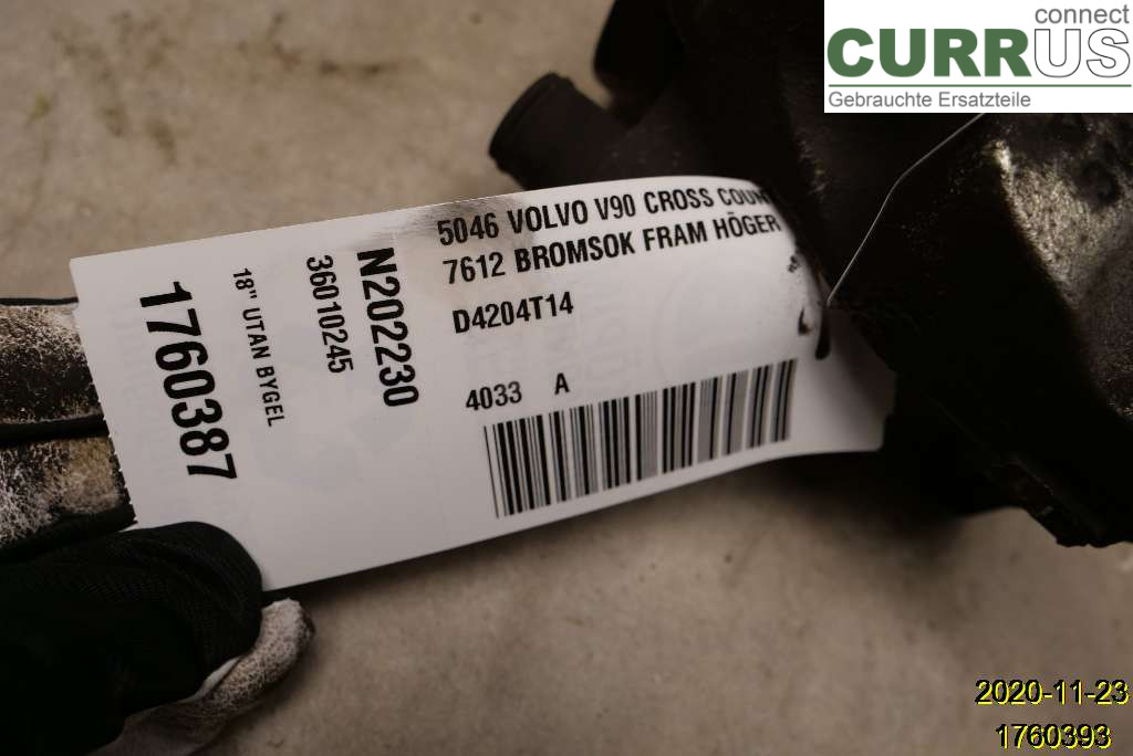 VOLVO V90 CROSS COUNTRY 17- Unité hydraulique ABS 31680104 D4204T14