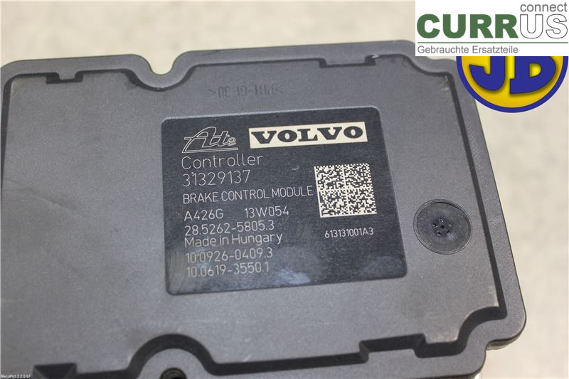 VOLVO V60  11-13 Unité hydraulique ABS 31329138 D5204T3