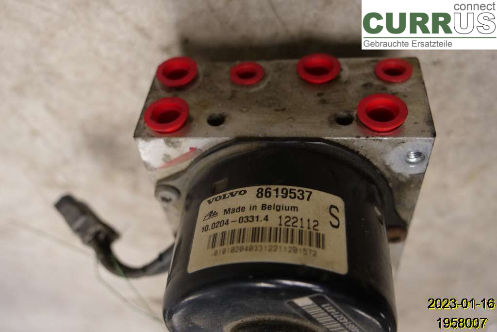 VOLVO S60      01-04 Unité hydraulique ABS 8619548 B5244S2