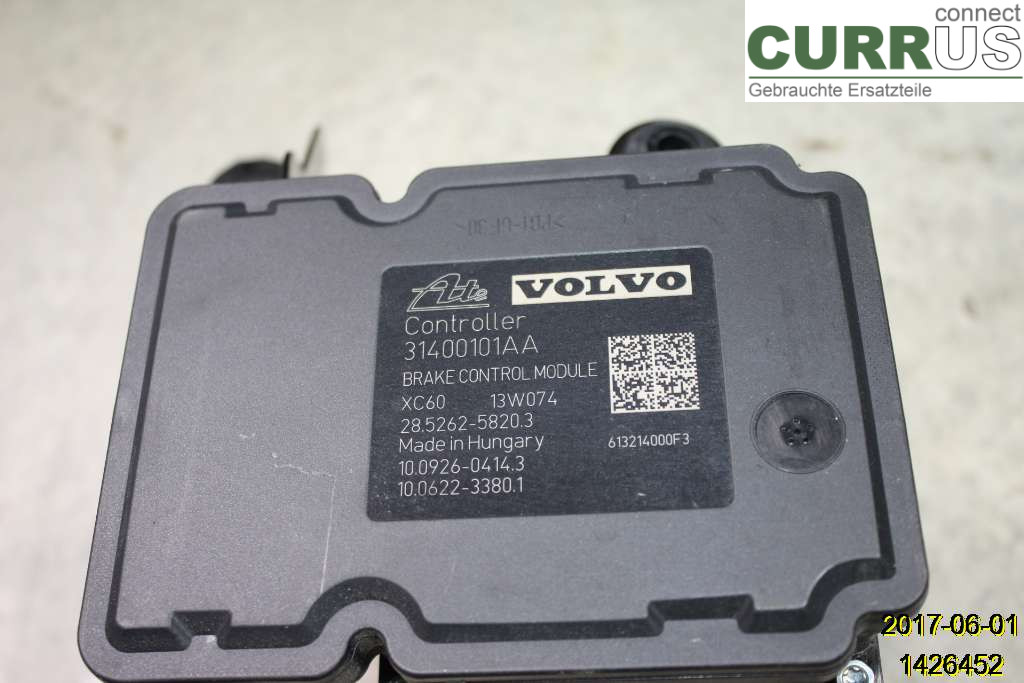 VOLVO XC60  14-17 ABS hydraulisk enhet 31400546 B4204T9