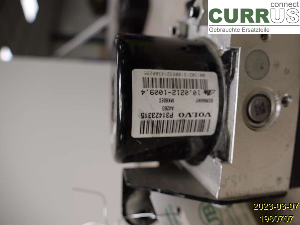 VOLVO V40  12-19 ABS Hydraulic unit 31423317 D4204T14