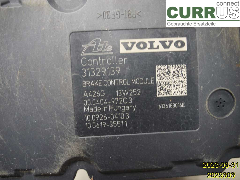 VOLVO V70    14-16 ABS Hydraulic unit 31329140 D5204T7