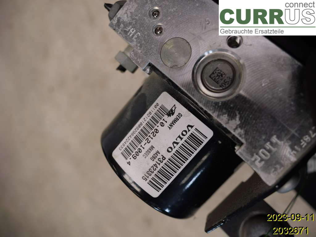 VOLVO V40  12-19 ABS Hydraulic unit 31423317 B4164T4