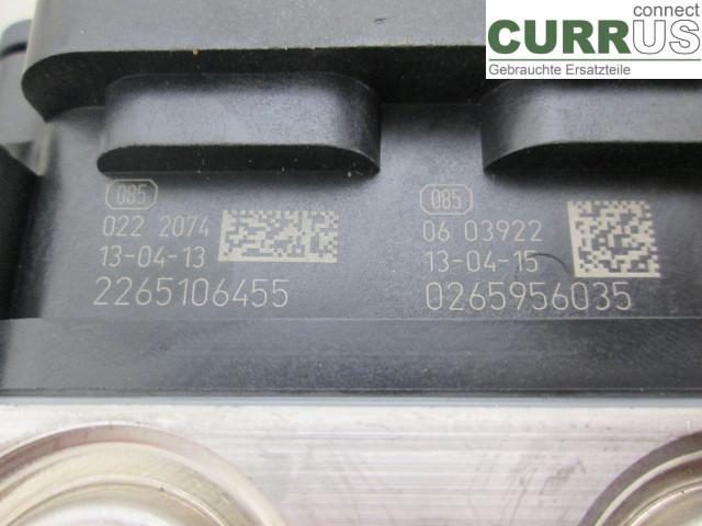 RENAULT CAPTUR 13-19 ABS Hydraulic unit 476606853R 0,9T H4B-400