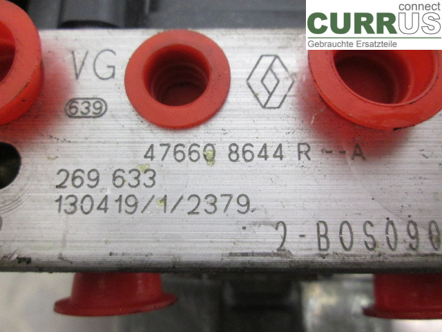 RENAULT CAPTUR 13-19 ABS Hydraulic unit 476606853R 0,9T H4B-400