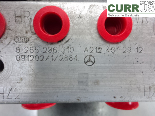 MB E-KLASS (W212) 09-16 ABS Hydraulic unit A2124313012 M271.860 2.5