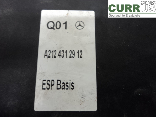MB E-KLASS (W212) 09-16 ABS Hydraulic unit A2124313012 M271.860 2.5
