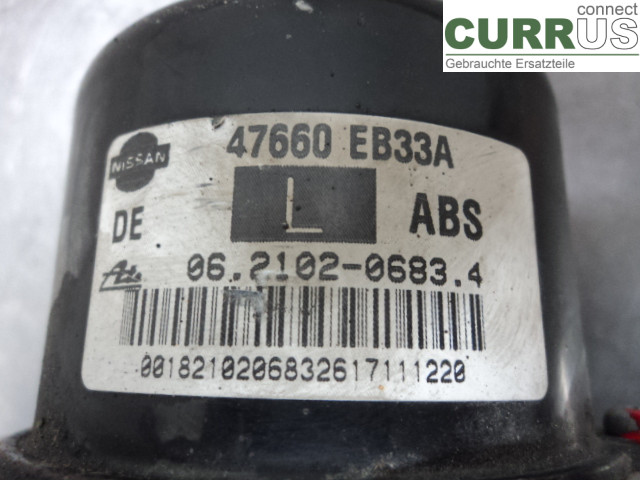 NISSAN NAVARA    05- ABS-Hydraulikeinheit 47660EB33D 2,5DCI YD25DDTI