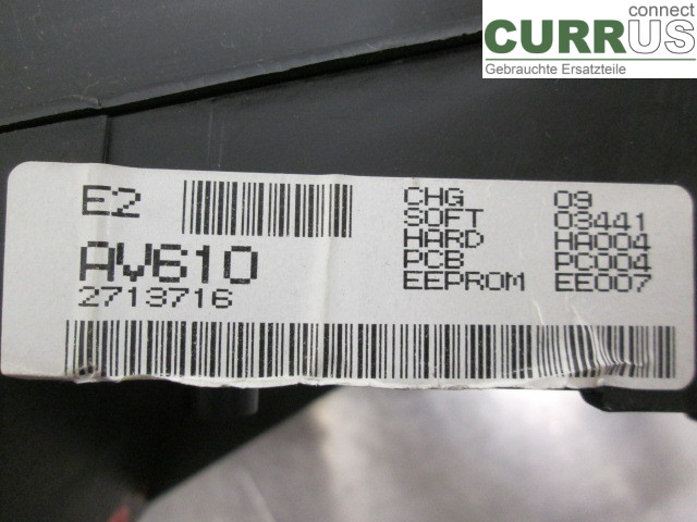 NISSAN PRIMERA   02-07 Instrumentkam 24810AV610 2,0