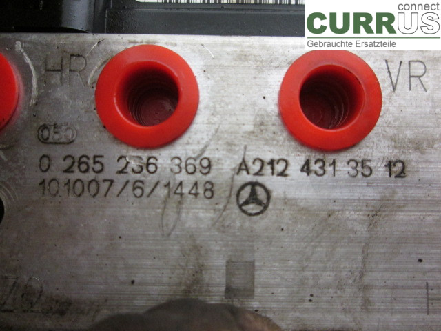 MB E-KLASS (W212) 09-16 ABS Hydraulic unit A2124313612 2,1 OM651.924