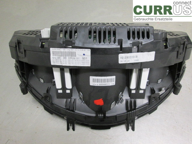 MB E-KLASS (W212) 09-16 Instrument cluster / comb A2129001810 2,1 OM651.924