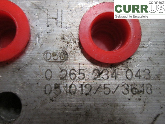 MB A-KLASS (W169)   04-12 ABS-Hydraulikeinheit A0044315212 1,5 M266.920
