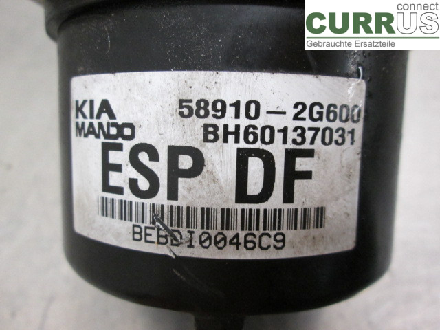 KIA MAGENTIS ABS-Hydraulikeinheit 589102G600 2,0CRDI D4EA
