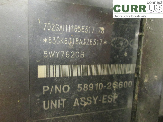 KIA MAGENTIS ABS-Hydraulikeinheit 589102G600 2,0CRDI D4EA