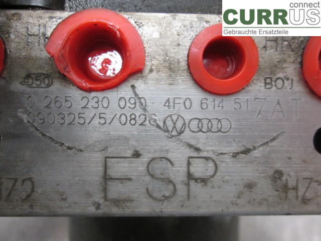 AUDI A6/S6     05-11 ABS Hydraulic unit 4F0614517BH 2,0t BPJ
