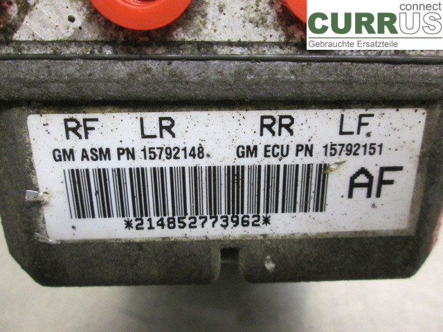 CADILLAC SRX ABS Hydraulic unit 89060233 3,6 LY7