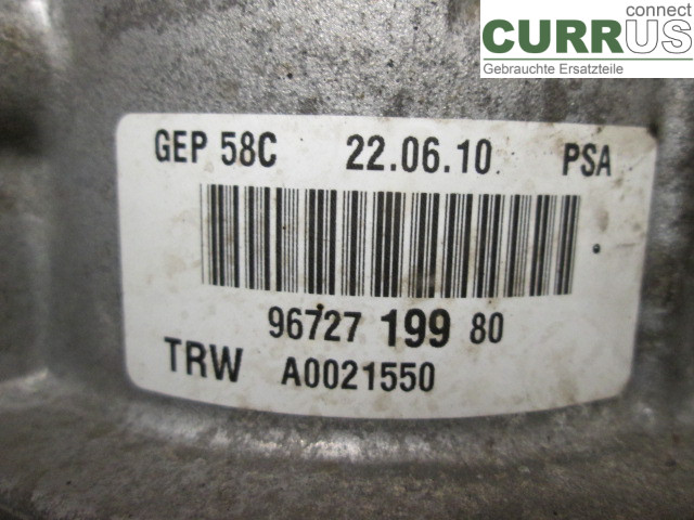 PEUGEOT 308 08-13 Power steering pump (electric) 400819 1,6 5FV