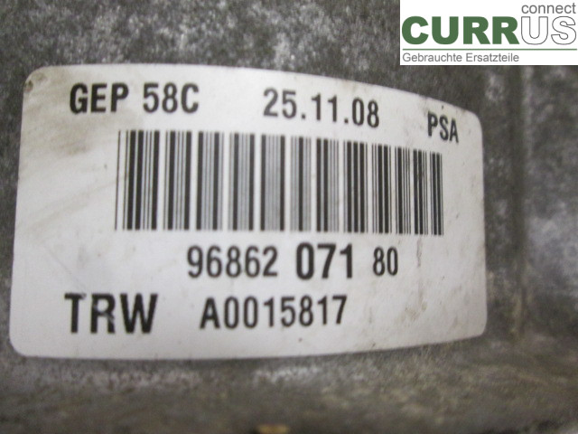 PEUGEOT 308 08-13 Power steering pump (electric) 4007WW 9HZ 1.6 HDI