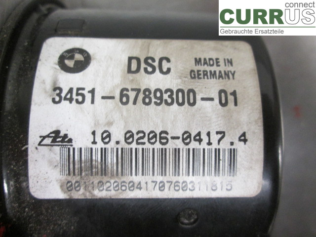 BMW 3 E90/91 SED/TOU 05-12 ABS Hydraulic unit 34512460468 N47-D20C