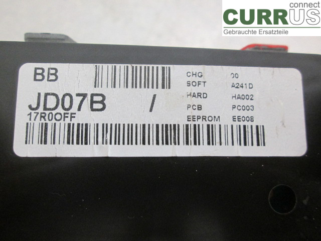 NISSAN QASHQAI   07-10 Instrumentenkombination 24810JD30B 2,0 MR20DE