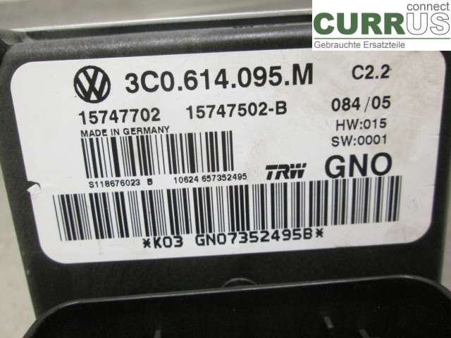 VW PASSAT      05-10 ABS Hydraulic unit 3C0614095N BLR