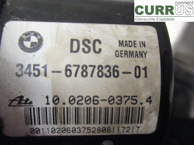 BMW 3 E90/91 SED/TOU 05-12 ABS Hydraulic unit 34512460468 2,0D N47-D20C